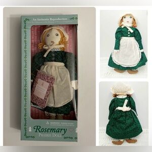 Rosemary Prairie Doll An Authentic Reproduction from Westward Expansion Fabric